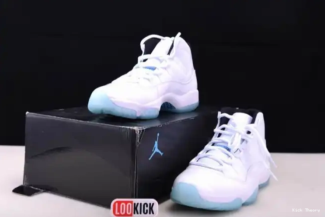 Kick Theory Legend 378037-117 Retro Jordan (2014) 11 Blue Air 0509